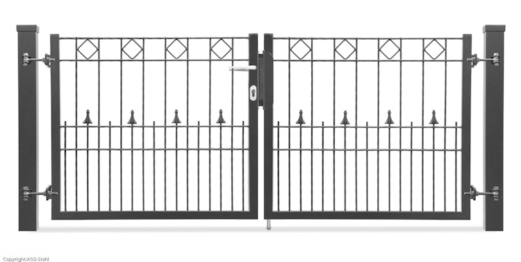 dz Flügeltor VARIO Residenz exclusiv PARIS Doppeltor