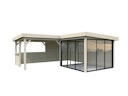 Vorschaubild Palmako Carport/Pavillon Connect Lenna 24,9 m² Set 410 Slide