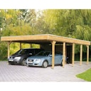 Vorschaubild Skan Holz Carport Friesland 557x708 cm inkl. Abstellraum Sparset 4