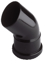 Oase Verbindungsbogen schwarz 75/45°