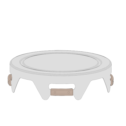 Petromax Deckel für Feuertonne Pyron