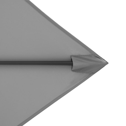 doppler Mittelmastschirm LIFE 250 x 200 Lift, Aluminium Anthrazit / 100 % Polyester 180 g/m²