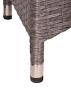 Vorschaubild Garden Pleasure Gartenmöbel Set BRAGA 04, Tisch 180 x 90 + 6 Sessel, Polyrattan / Akazie / Kissen 100 % Polyester