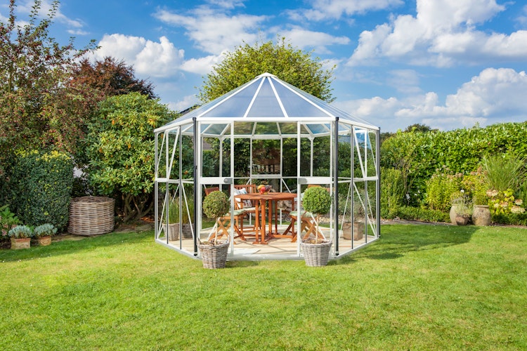 Vitavia Gewächshaus Juno/Hera 9000 inkl. 3 Seitenfenstern - 9,0 m²