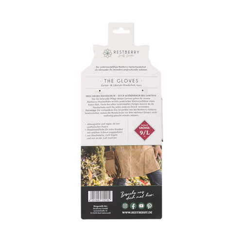 Restberry´s Garten- & Lifestyle-Handschuh, kurz