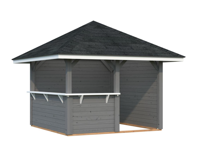 Palmako Pavillon Bianca 8,3 m² Set 103