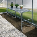 Vorschaubild Vitavia Aluminium-Tisch mit 1 oder 2 Ebenen