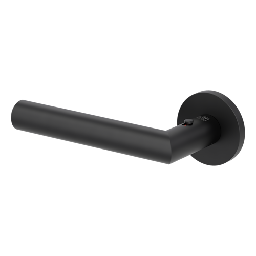 Griffwerk VAYA 128 LUCIA fast2fix Fast2Fix Rosetten rund smart2lock L Graphitschwarz