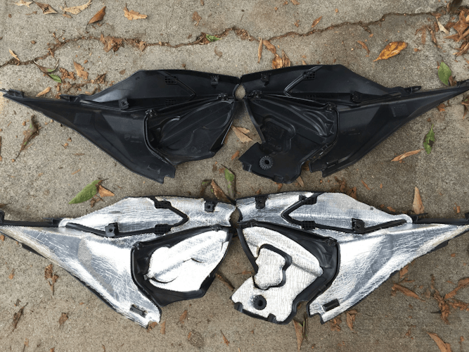 Ducati Spacers Hitzeschild Kit für 1199/1299 Panigale