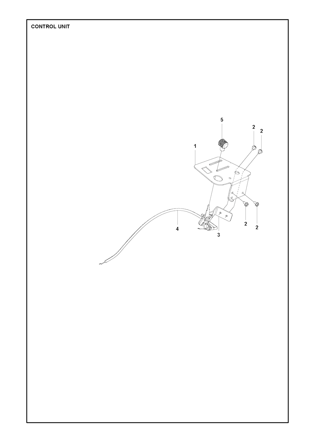 Explosionszeichnung Ersatzteile