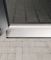 Hörmann Bodenrampe 1 flügelig Innen/Aussen für Gerätehaus Juno