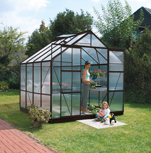 Vitavia Gewächshaus Mars 6700 inkl. 2 Dachfenstern - 6,7 m²