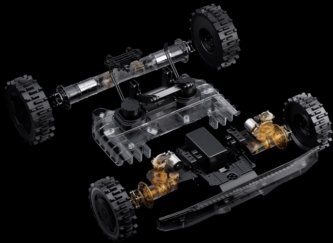 Segway Mähroboter Navimow X430E AWD