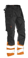 Jobman Bundhose Hi-Vis mit Hängetaschen 2513