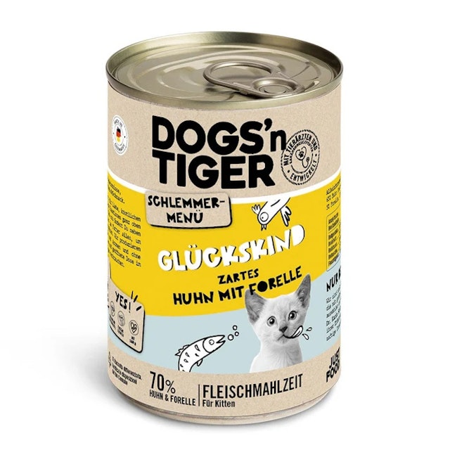 Dogs'n Tiger 400g Dose KatzenassfutterVorschaubild