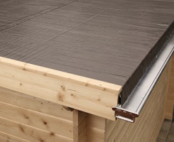 Wolff Finnhaus Aludachkastenrinnen-Set FD bis 300 cm mit 1 Fallrohr