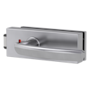 Vorschaubild Griffwerk Jette PURISTO S -Edelstahl matt Ganzglastürbeschlagset -3-teiliger Bandsatz -mit Griff JETTE CRYSTAL -EM -smart2lock