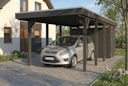 Vorschaubild Skan Holz Carport Friesland 320x708 cm mit Abstellraum Set B