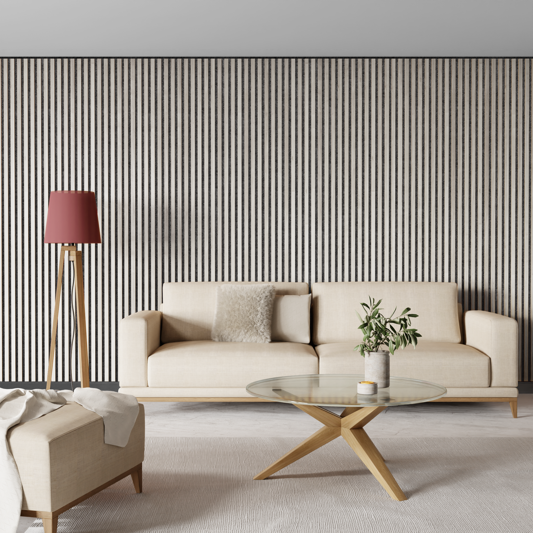 ACOUS Akustikplatten  COMFORT AC04S EICHE WEISS