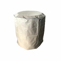 Gardenforma Ersatz-Wetterschutzhaube für Gasbrenner, aus Kanevas Textil, passend für Feuerstelle: Porvoo