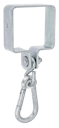 Vorschaubild Alberts® Schaukelschelle, für Vierkantholz, galvanisch verzinkt dickschichtpassiviert, Breite 90 mm, Höhe 90 mm 217518