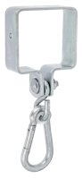 Alberts® Schaukelschelle, für Vierkantholz, galvanisch verzinkt dickschichtpassiviert, Breite 90 mm, Höhe 90 mm 217518