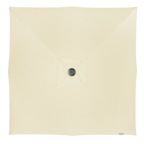 doppler Mittelmastschirm ALU EXPERT 300 x 300 Telescope, Aluminium Silber / 100 % Polyester 180 g/m²