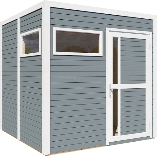 Bertilo Gartenhaus Cubus 2 - 19 mm