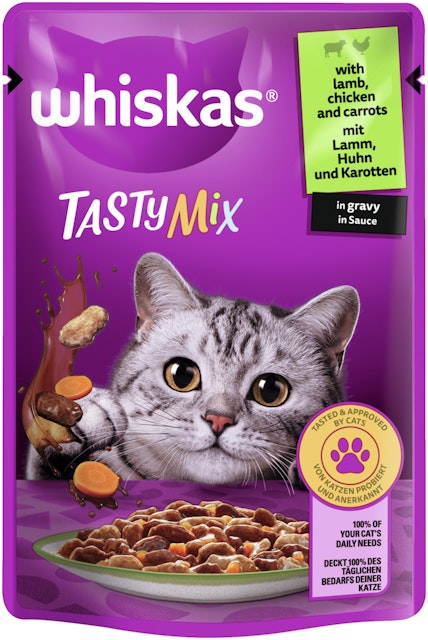 Whiskas  TastyMix in Sauce 85 Gramm KatzennassfutterVorschaubild