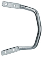 Alberts® Torgriff abgewinkelt galv. blau verzinkt Länge Griff 120 mm Tiefe 75 mm 