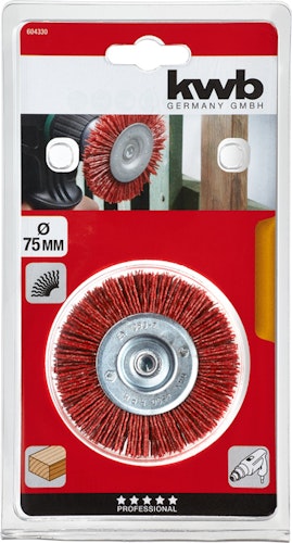 kwb Schei-Bürste Nylon grob75mm SB 604330