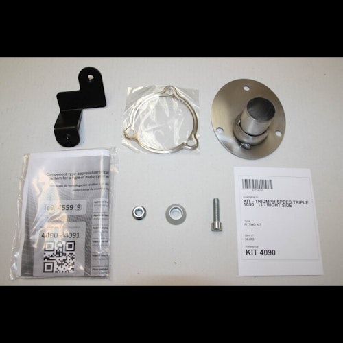 IXIL Hexoval Xtrem Schalldämpfer Triumph Speed Triple