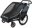 Vorschaubild Thule Kinderanhänger Chariot Cab Double dunkel schiefer
