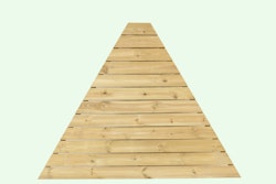 Wolff Finnhaus Fußboden für Pavillon Kreta 6 Grundbauset