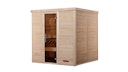 Vorschaubild Weka Premium Massivholz-Elementsauna Kemi 4 mit Glastür - 45 mm
