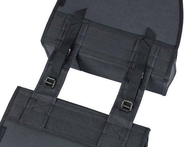 Basil Doppeltasche Tour schwarz 35 l MIK