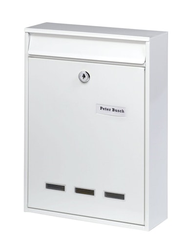 Burg Wächter Briefkasten Köln weiss DIN A4 872 W