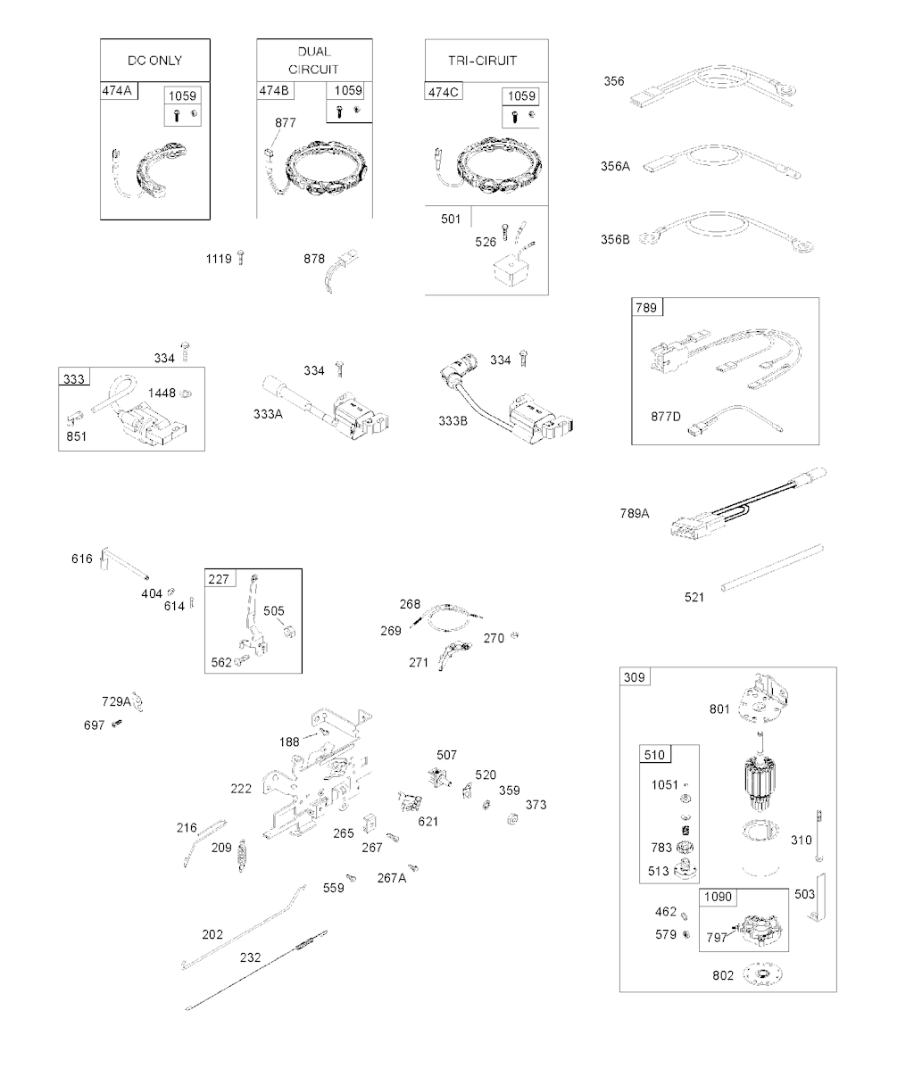 Explosionszeichnung Ersatzteile