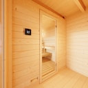 Vorschaubild Infraworld Gartensauna Terra 2 - 70 mm