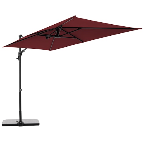 doppler Pendelschirm ACTIVE 240 x 135 Green Edition, Aluminium Anthrazit / 100 % Polyester 180 g/m²