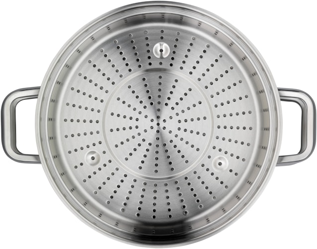 WMF Iconic Bräter mit Einsatz 28cm mit Deckel