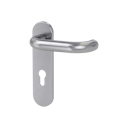 Vorschaubild Griffwerk Türgriff ALESSIA PROF Kurzschild rund FS