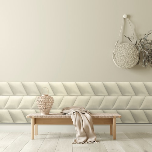 Mollis Polsterpaneel Beige  30x30 cm