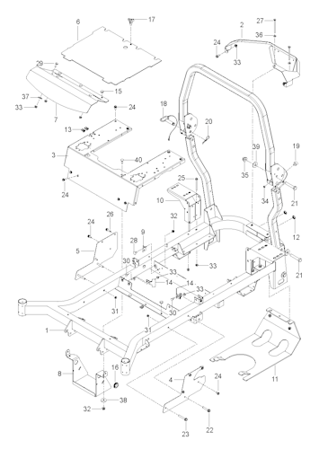 Husqvarna Nullwendekreismäher kommerzielle Nutzung M-ZT61, 967177008-01, 2016-11