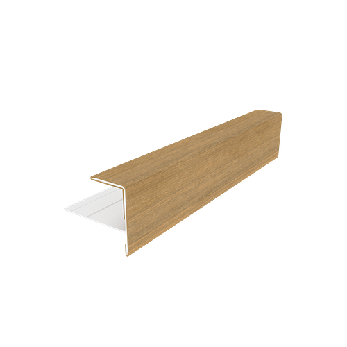 NewTechWood Alu-Coex Endprofil 74 x 61 x 37 x 3000 mm