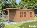 Vorschaubild Palmako Gartenhaus Ella 13,1 m² Zweiraumhaus inkl. 3,9 m² Anbau - 28 mm