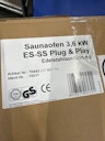 Vorschaubild B-Ware Karibu Saunaofen 3,6 kW Plug & Play finnisch mit externer Steuerung Easy schwarz 