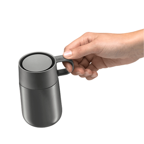 WMF Impulse Travel Mug Thermobecher, 0,3 l, Anthrazit matt
