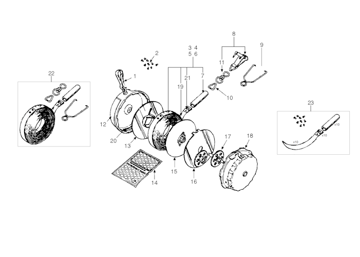 Husqvarna Zubehör und Werkzeuge 505697315 Maßband 15 m