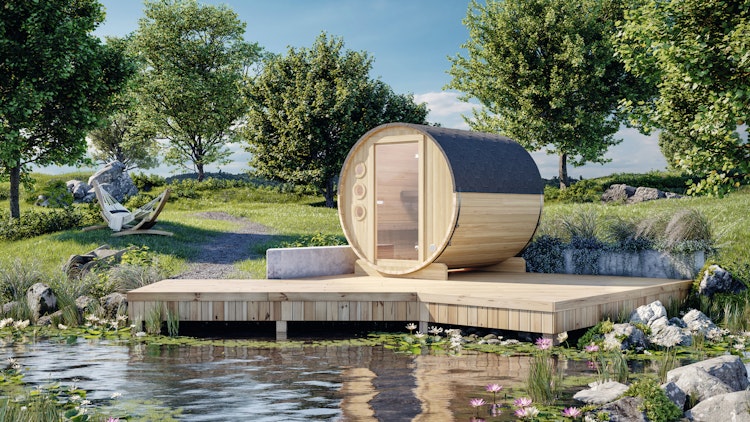 Wolff Finnhaus Saunafass Mini 160